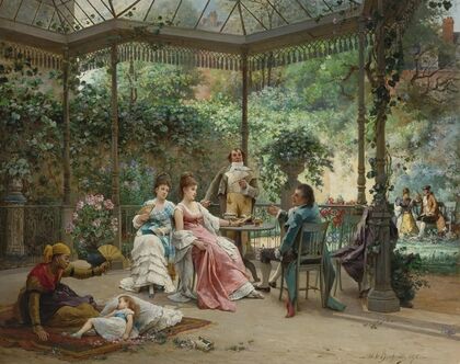 The attentive guests