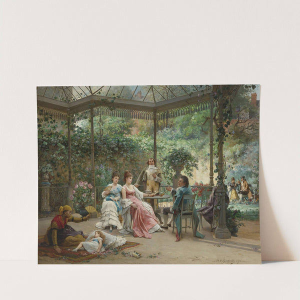 The attentive guests by Adrien de Boucherville