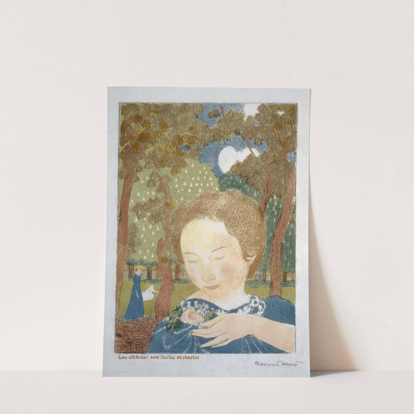 The Attitudes Are Informal And Chaste (1899) by Maurice Denis