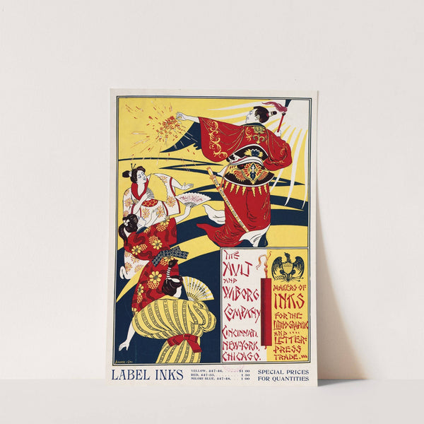 The Ault and Wiborg Company. Label inks by Frank Swick