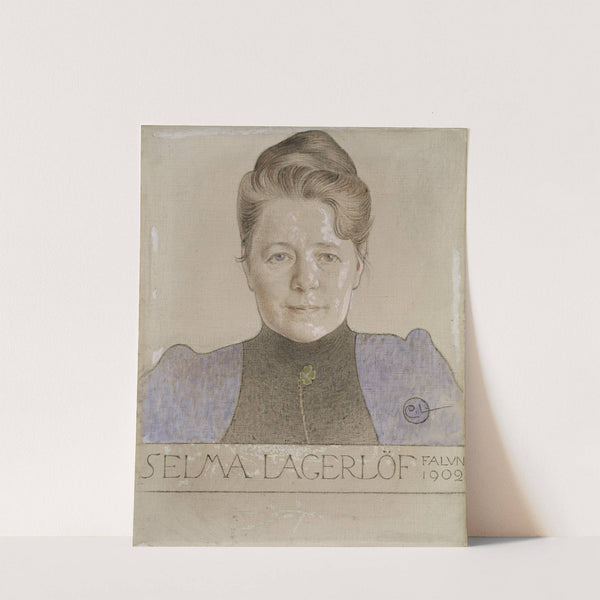 The Author Selma Lagerlöf (1902) by Carl Larsson