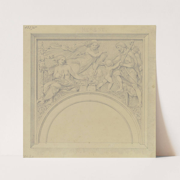 The autumn by Johann Baptist Scholl The Younger