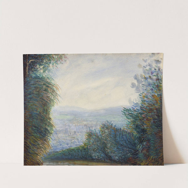The Auvers Valley on the Oise River by Pierre-Auguste Renoir