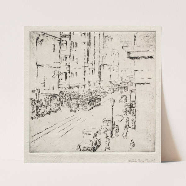 The Avenue (c. 1918) by William George Reindel