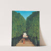 The Avenue in Saint-Cloud Park by Henri Rousseau
