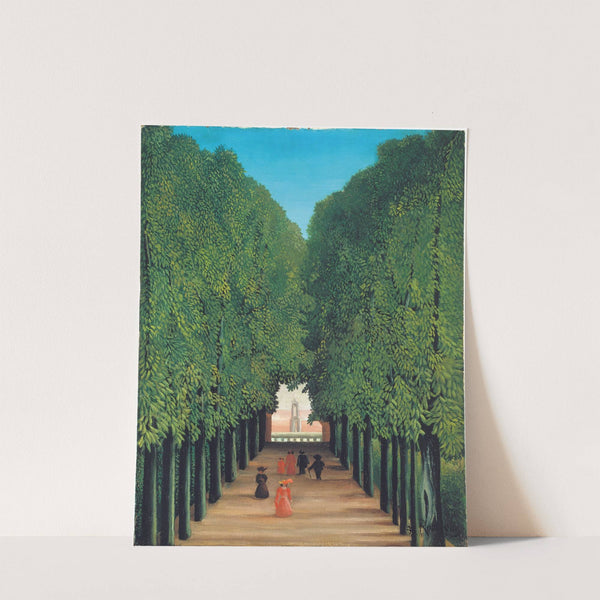 The Avenue in Saint-Cloud Park by Henri Rousseau