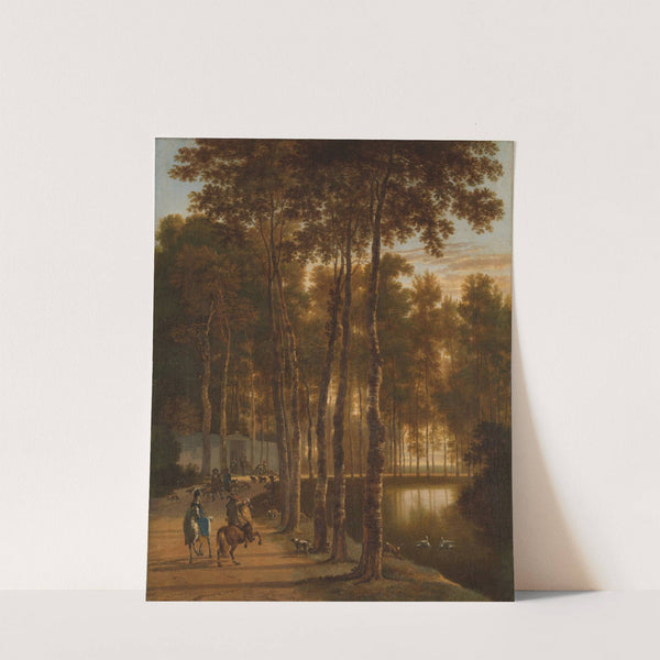 The Avenue of Birches by Jan Hackaert