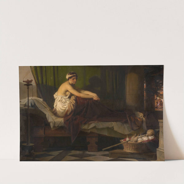 The Awakened Penelope Waits for the Return of Ulysses by Eduard Julius Friedrich Bendemann