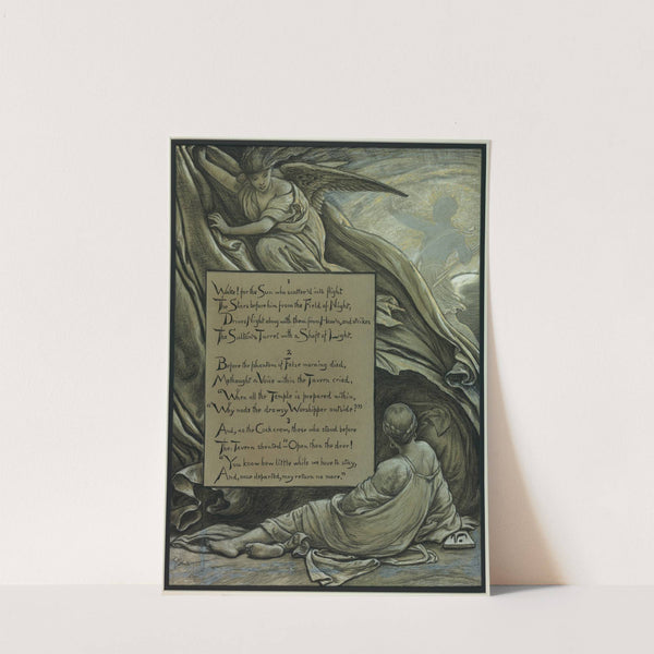 The Awakening (1883-1884) by Elihu Vedder