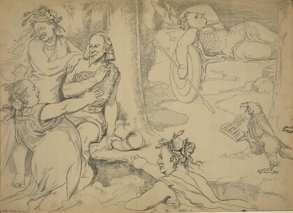 The awakening of Bryanhilde; the Rhine maidens’ warning