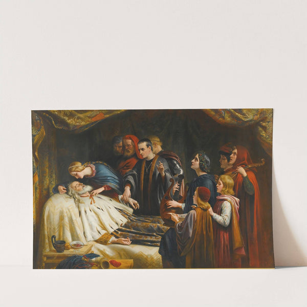 The Awakening Of King Lear By The Kiss Of Cordelia by Charles West Cope