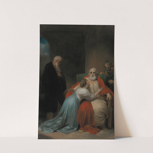 The awakening of King Lear (1792) by Robert Smirke
