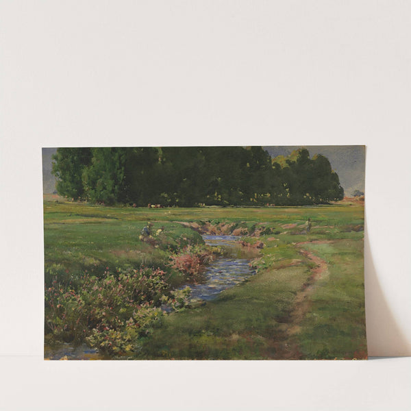 The Babbling Brook by William Henry Holmes