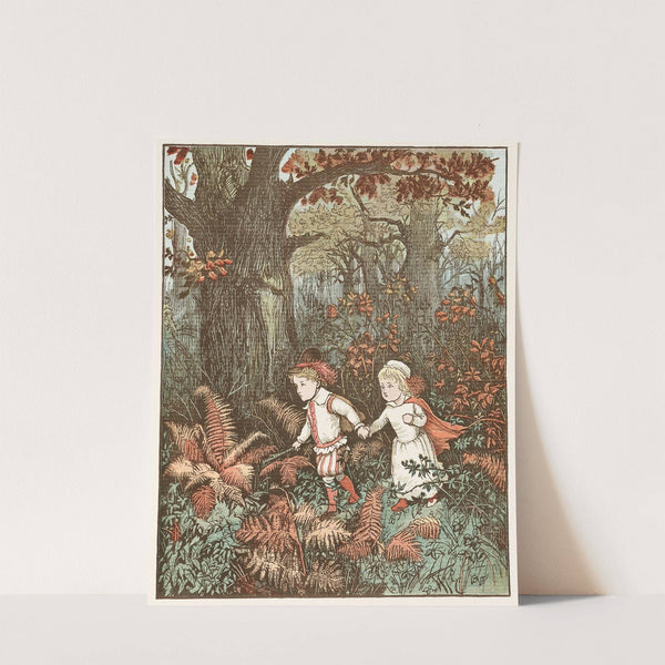 The Babes in the Wood Pl 08 by Randolph Caldecott