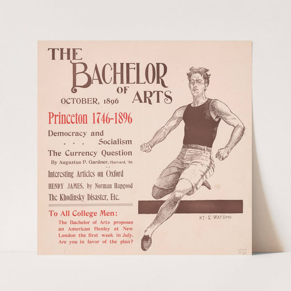 The Bachelor of Arts for October, 1896 (1896) by Henry Summer Watson