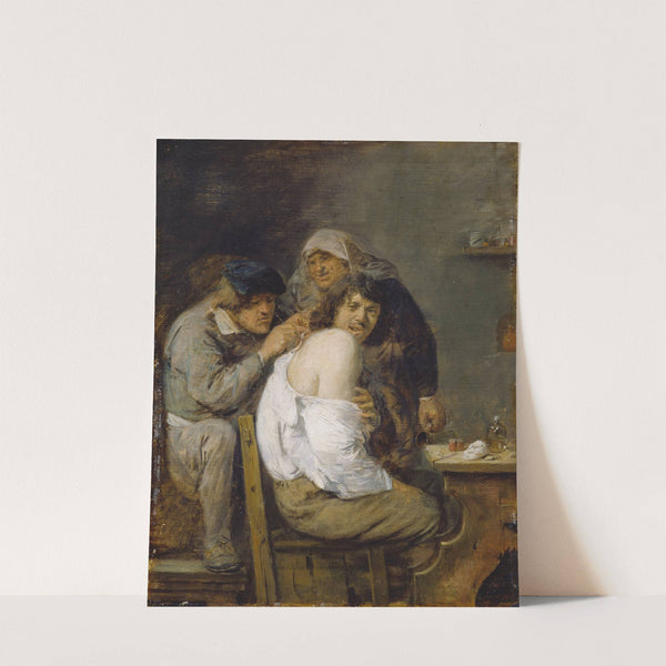 The Back Operation (ca. 1636) by Adriaen Brouwer