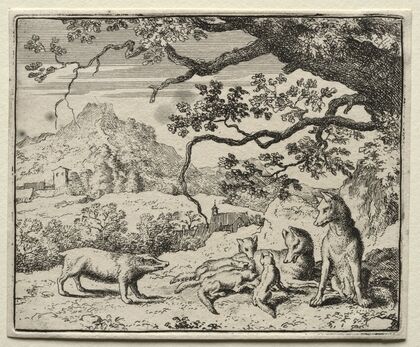 The Badger Calls Reynard to Court (1650–1675)