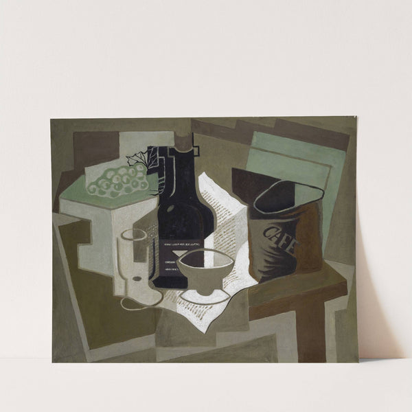 The Bag of Coffee by Juan Gris