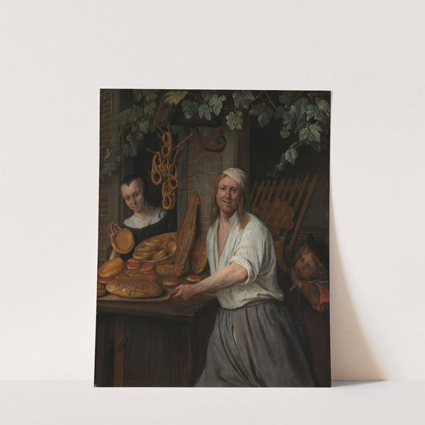 The Baker Arent Oostwaard and his Wife, Catharina Keizerswaard by Jan Steen