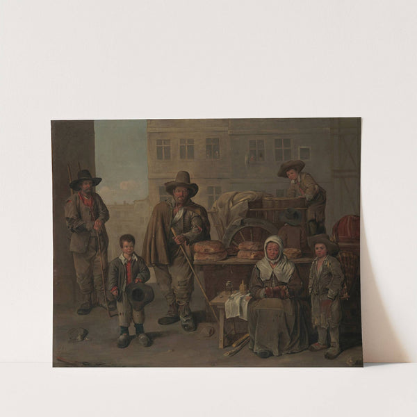 The Baker's Cart by Jean Michelin