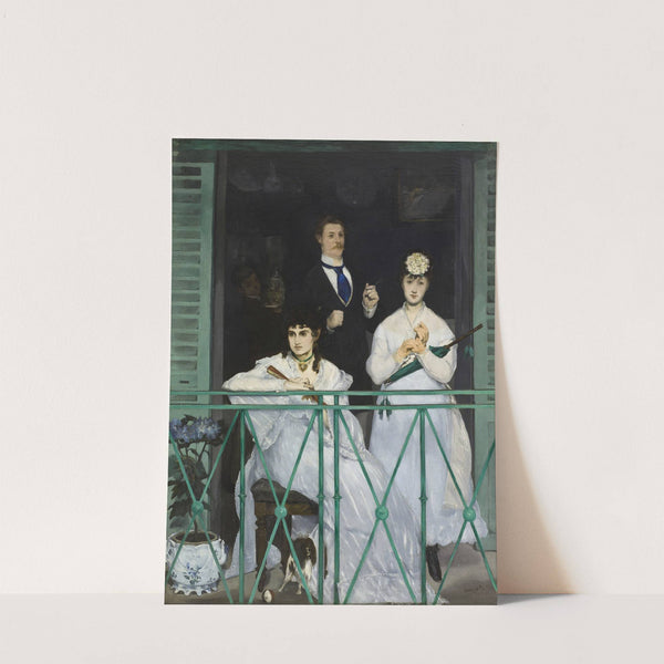 The Balcony (1868-1869) by Édouard Manet