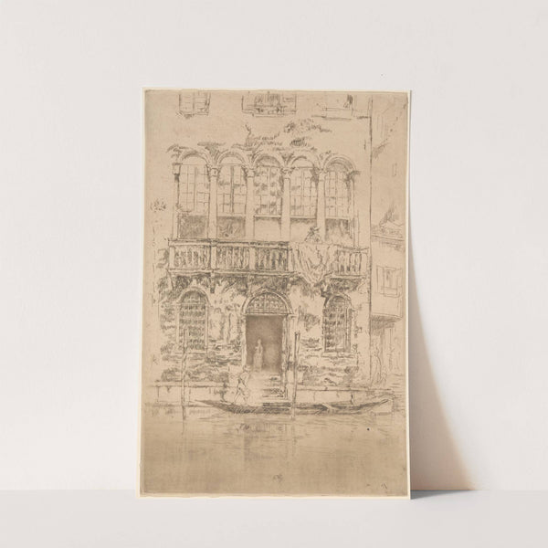 The Balcony (ca. 1879) by James Abbott McNeill Whistler