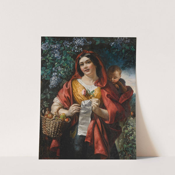 The Ballad Seller by Daniel Maclise