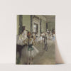 The Ballet Class by Edgar Degas
