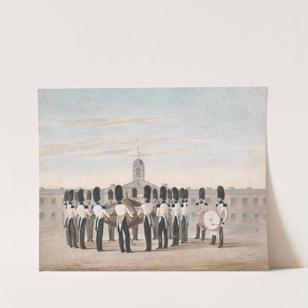 The Band of the 23rd Fusiliers by Michael Angelo Hayes