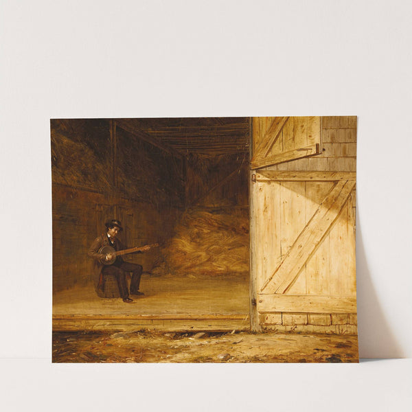 The Banjo Player by William Sidney Mount