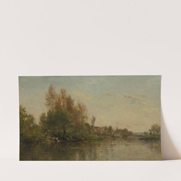 The Banks of the Oise (1863) by Charles François Daubigny