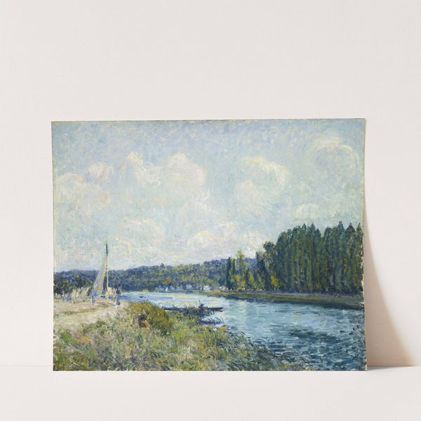 The Banks of the Oise (1877-1878) by Alfred Sisley