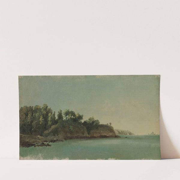 The Banks of the Rance, Brittany (1785) by Pierre-Henri de Valenciennes