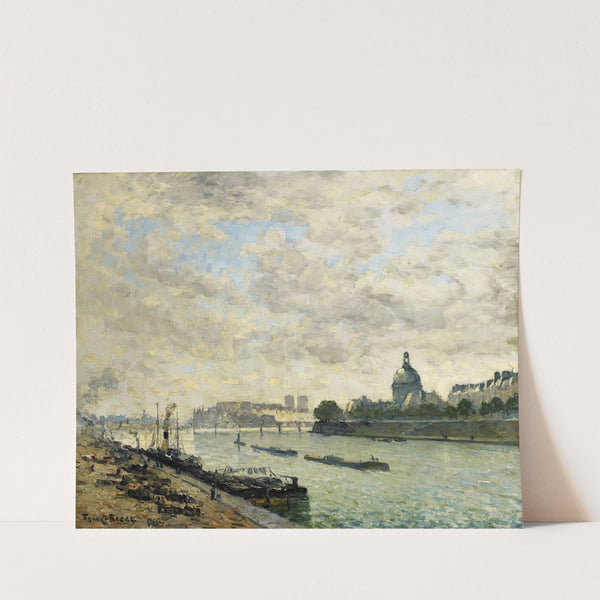 The Banks Of The Seine, Paris by Frank Myers Boggs