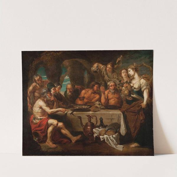 The Banquet by Follower of Peter Paul Rubens