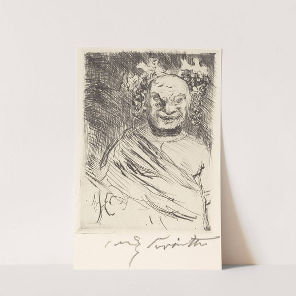 The Banquet of Trimalchio – pl.I (1919) by Lovis Corinth