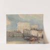 The Banqueting House, Whitehall, from the River (ca. 1810) by George Shepheard