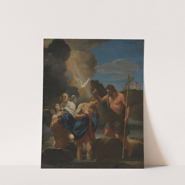 The Baptism of Christ by Andrea Sacchi