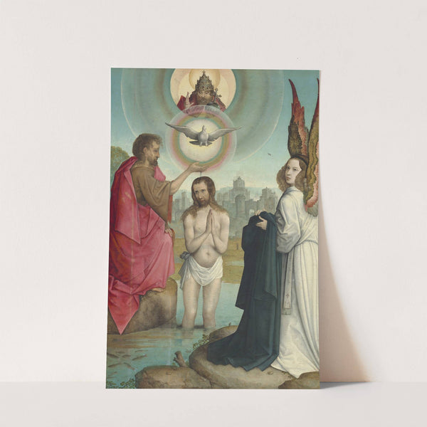 The Baptism of Christ by Juan de Flandes