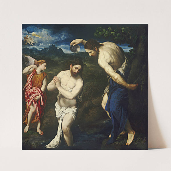 The Baptism of Christ (c. 1535-1540) by Paris Bordone