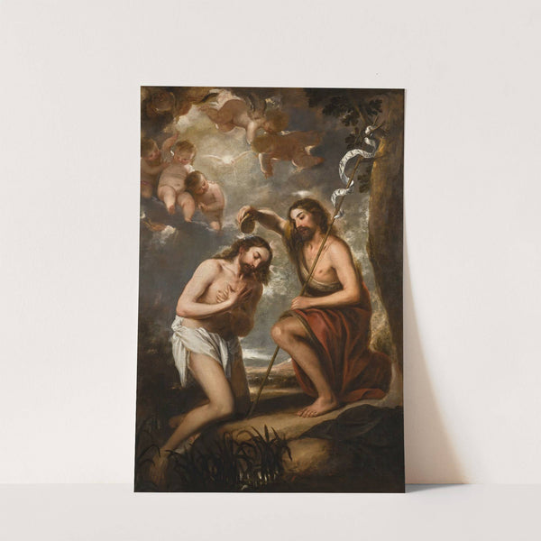 The Baptism Of Christ by José Antolinez