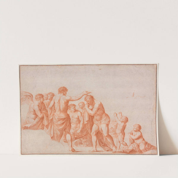 The Baptism of Christ (1641-67) by Cornelis Van Poelenburch