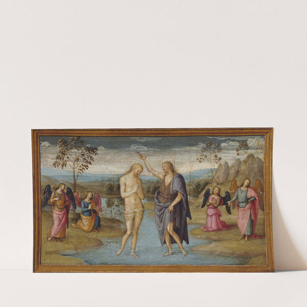 The Baptism of Christ (1500-05) by Pietro Perugino