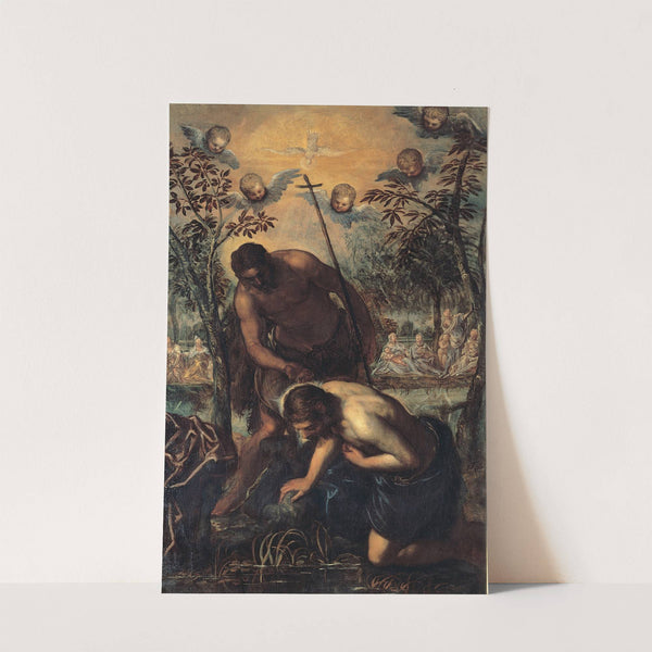 The Baptism of Christ by Jacopo Tintoretto