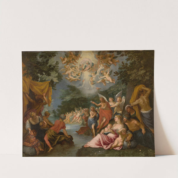 The Baptism of Christ by Hans Rottenhammer