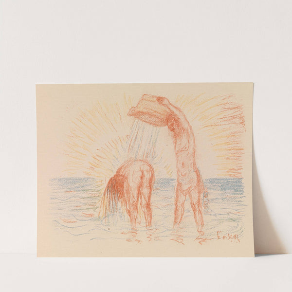 The Baptism of Christ by James Ensor