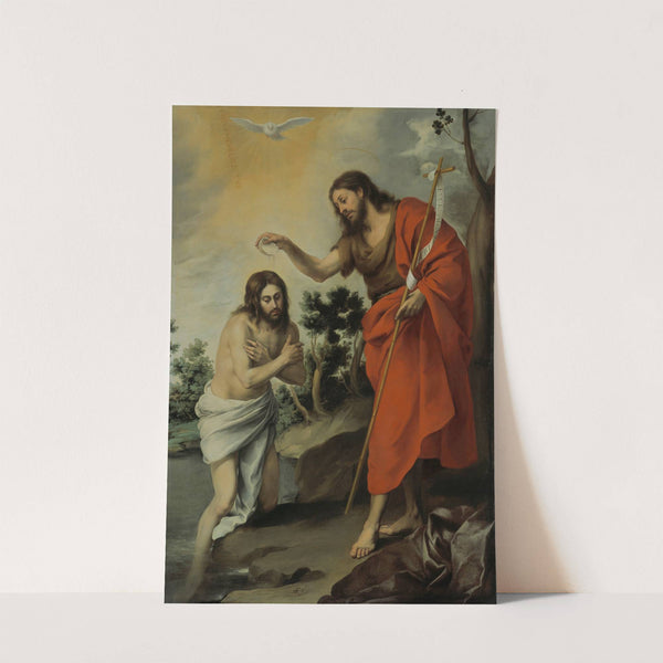 The Baptism of Christ (1655) by Bartolomé Estebán Murillo