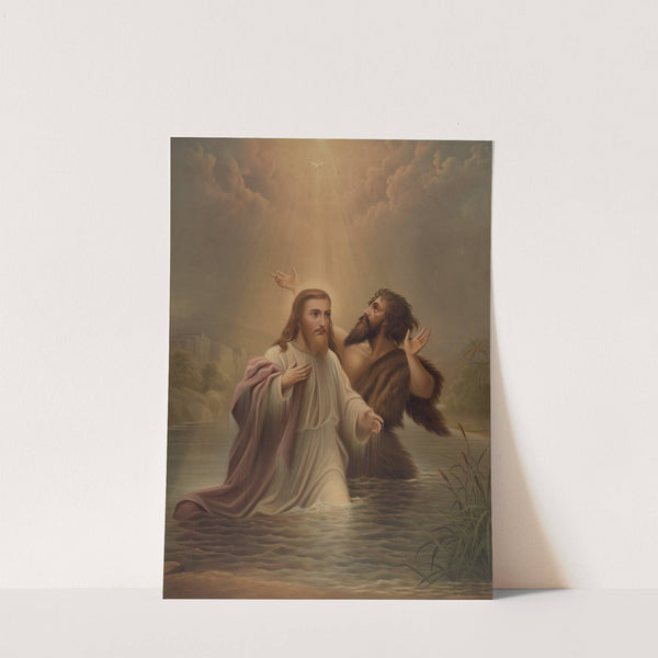 The baptism of Christ (1873) by James Fuller Queen