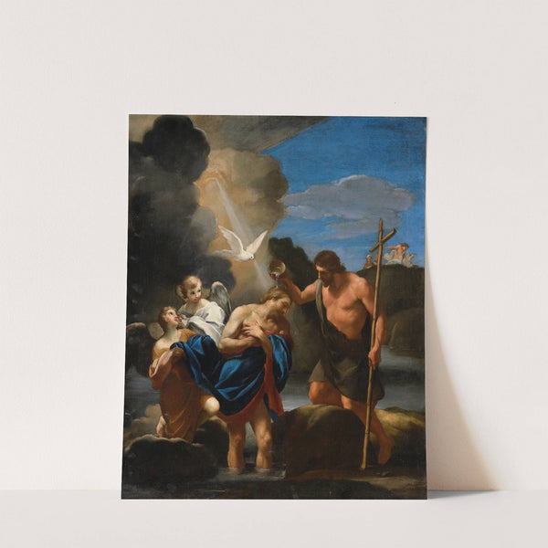 The Baptism of Christ by Andrea Sacchi