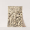 The Baptism of Christ (with Christ Half-Kneeling at Left, His Back Turned, and the Baptist Full-Faced at Center, Looking Up) (ca. 1770–90) by Giovanni Domenico Tiepolo
